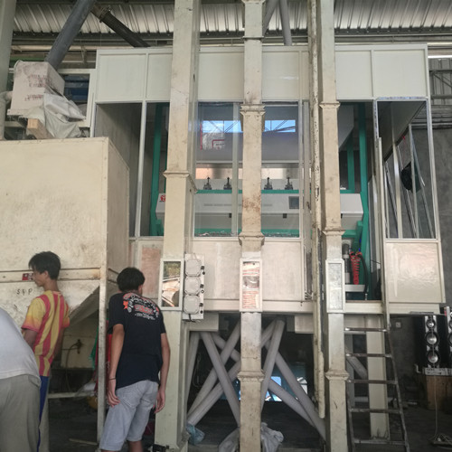 CCD Rice Color Sorter in Indonesia 